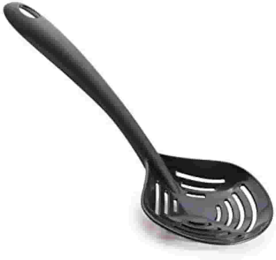 Escumadeira Gourmet, Plasútil, Preto