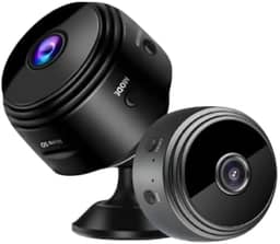 Mini Câmera Espiã A9 Wi-Fi Full HD 1080p com Visão 150º, Gravação em Cartão SD até 128GB, Monitoramento por App HD IOT – Segurança Discreta para Casa, Escritório ou Carro