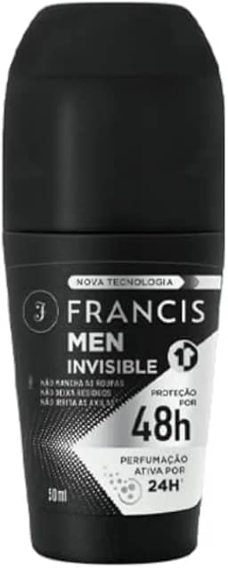 Francis Desodorante Men Roll On Branco 12X50Ml