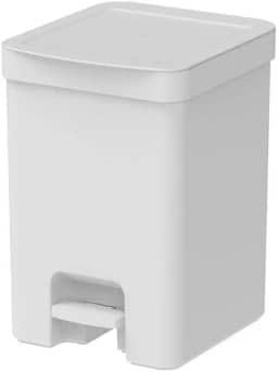 Lixeira com Pedal Trium Branca 12L