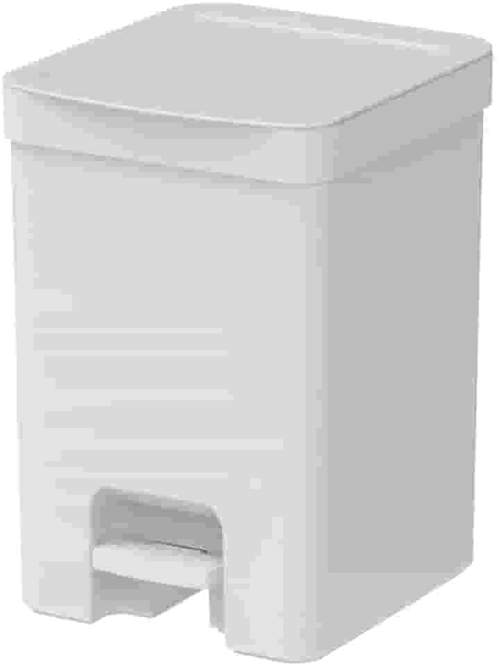 Ou Lixeira com Pedal 12L Branca Linha Trium