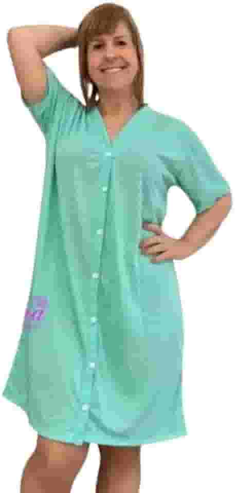 Camisola Amamentação Feminina Manga Curta