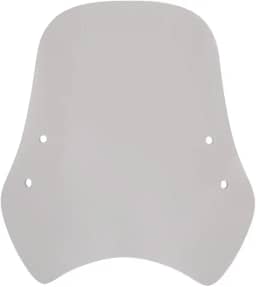 Acrílico Bolha Para-brisa Universal 30x30 Sem Ferragem Para Moto CRISTAL