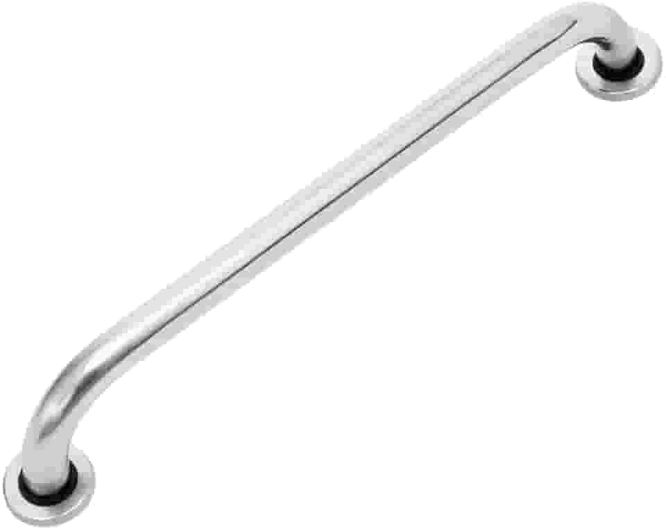 Barra de Apoio 20cm Alumínio Corrimão Alça Suporte Banheiro Segurança Proteção Idoso Deficiente