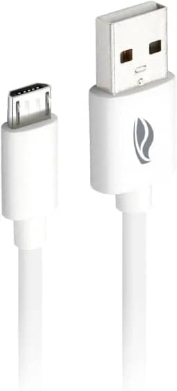 C3Tech Cabo USB para Micro USB Branco CB-M10WH 1Metro Compativel com Android Suporte a Carregamento e Transferência de Dados