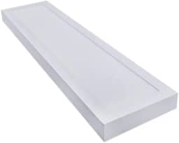 Painel Plafon Luminaria LED Sobrepor 25W - Retangular 60x15cm, Branco Frio (6500K), Bivolt