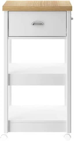 Aparador Carrinho Chá Ditália Branco Ba-130