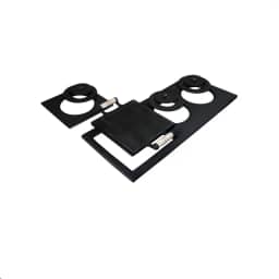 Chapa para fogão a lenha de ferro fundido com bifeteira multiuso