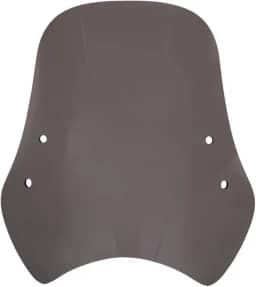 Acrílico Bolha Para-brisa Universal 30x30 Sem Ferragem Para Moto Fumê