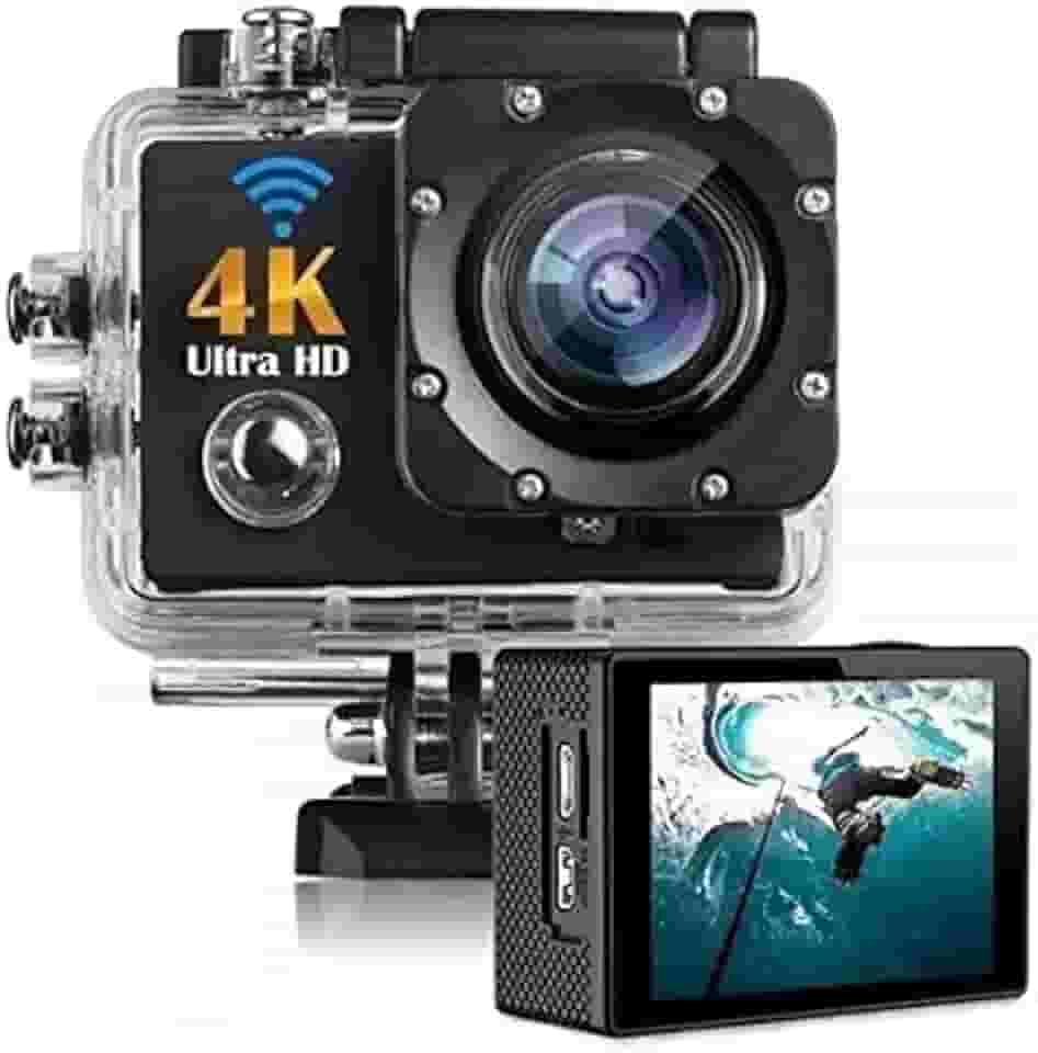 Camera Sports Action Go 4k Full Hd 1080p Prova D'agua Wi-fi