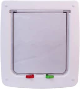 Petlon Porta Portinha Pet Gato Ou Cão Branca tam G 27,5cm x 24,5cm