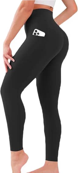 Calça Legging Feminina Fitness Cintura Alta Com Bolso Para Academia e Treino