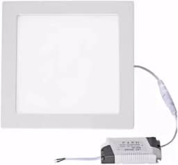 Plafon 25W Luminária Embutir LED Painel QUADRADO Slim Branco Frio 6500K
