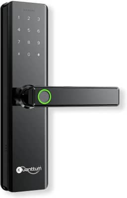 Fechadura Eletronica Digital Biométrica Smart Inteligente Kuanttum Kappa