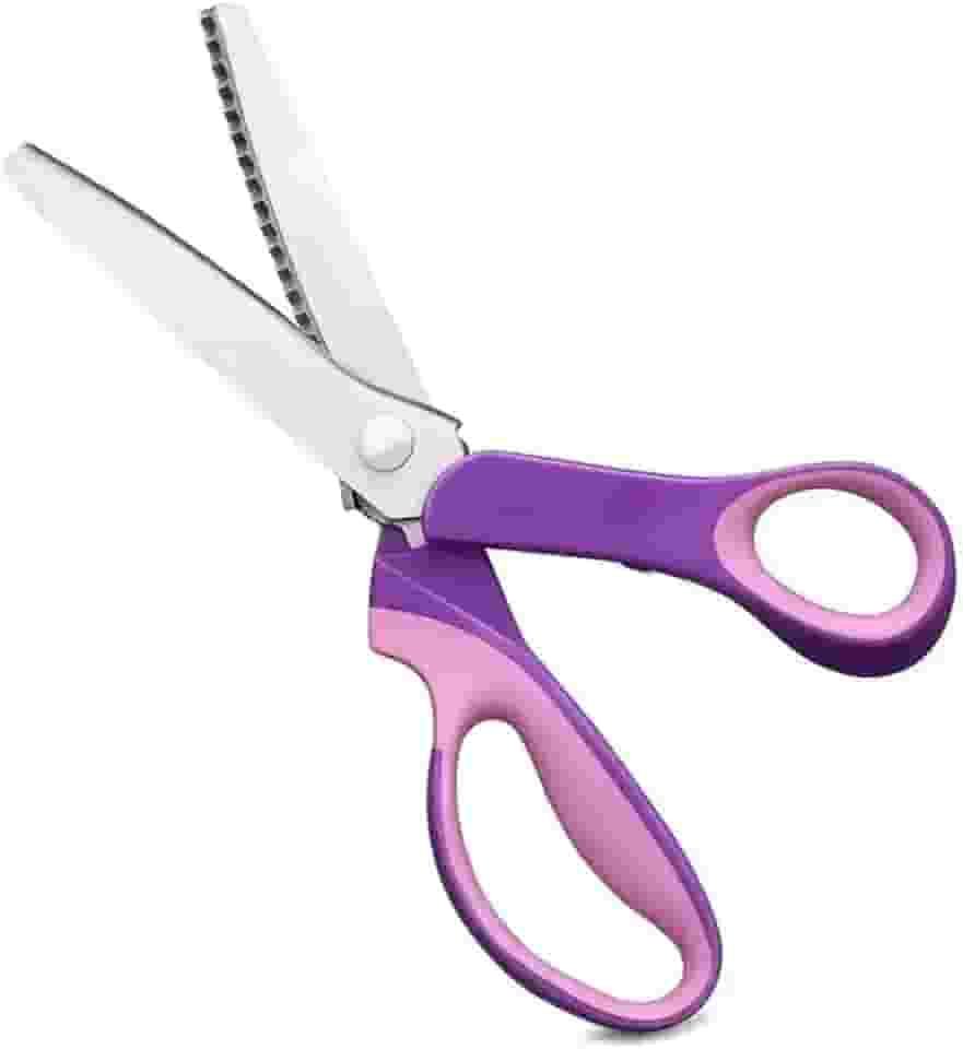 Tesoura Picotar Zig Zag 5mm Cabo Soft Premium Artesanato