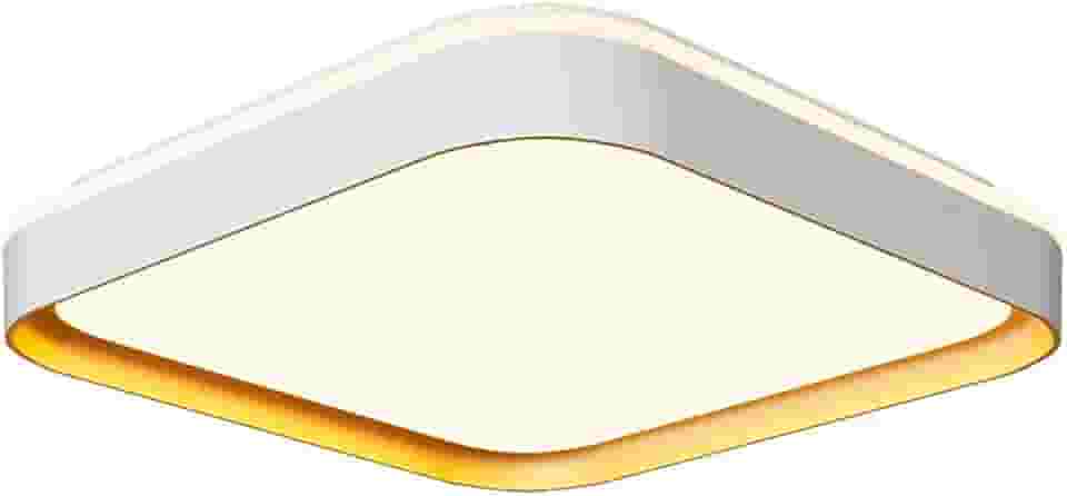 Plafon Toronto Quad 30cm 24w Branco/Dourado | LY-8821BS BC+DR