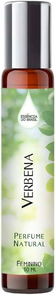 Essência do Brasil Perfume Feminino Verbena Natural 10ml Roll On