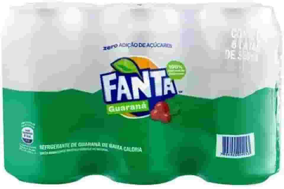 Pack de Fanta Guaraná Zero 350ml 6 unidades