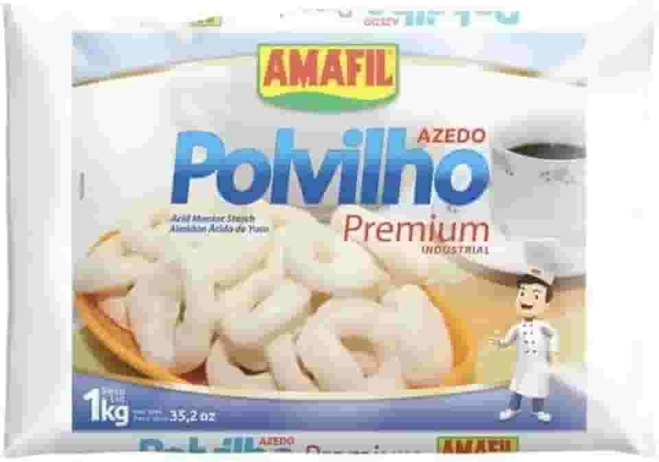 Polvilho Azedo Premium Amafil Pacote com 1kg