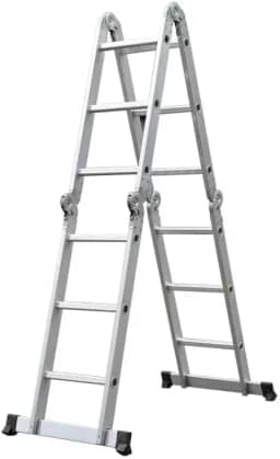 Escada Articulada Vix 12 Degraus Alumínio