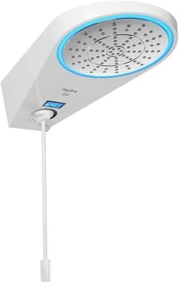 Hydra Chuveiro Eletrônico Branco Digital Safira, Bivolt