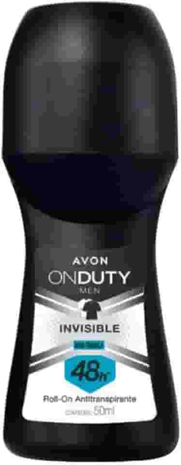 Desodorante Roll-On Avon Masculino On Duty Men Invisible