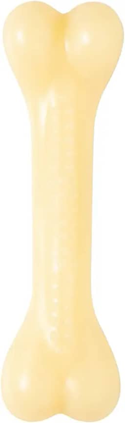 JAMBO PET Osso Mordedor Tuff Para Cachorro, Para Brincar, Feito em Nylon Resistente, Livre De Substâncias Tóxicas, Remove Tártaro (Pequeno)