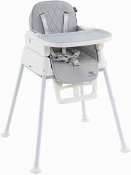 Cadeira De Alimentação Infantil 3 em 1 Harmony Maxi Baby (Cinza)