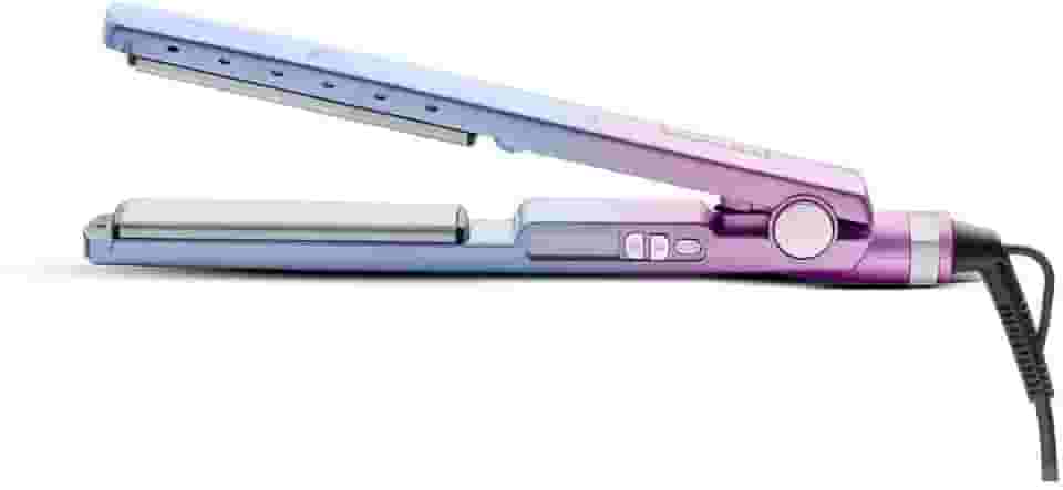 Prancha Alisadora By Juliette, Mondial, Azul/Rosa, 60W, Bivolt - P-JU-03