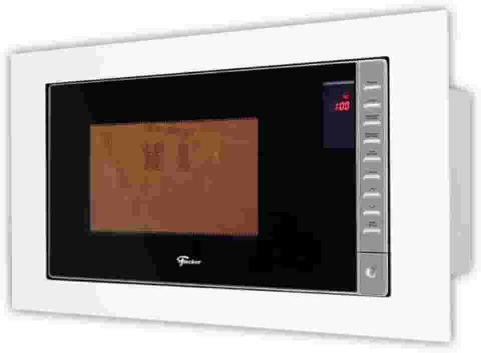 FISCHER FORNO MICRO-ONDAS EMBUTIR 25L FIT LINE MOLDURA BRANCA 220V 34910-98442