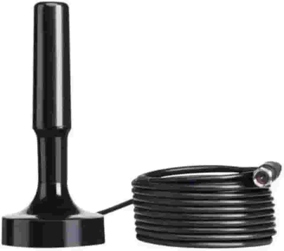 Kit Antena Tv Digital (interna/externa) Prova Agua E 5m Cabo Receba Canais em Alta Definição Ideal para Áreas com Sinal Fraco