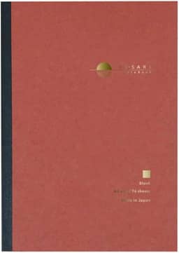 Caderno Nakabayashi YU-SARI NYN-A501-W para caneta-tinteiro, A5, cor sólida