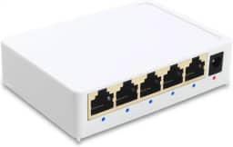 Switch Rj45 5 Portas Lan Gigabit Hub 10/100/1000mbps Bivolt