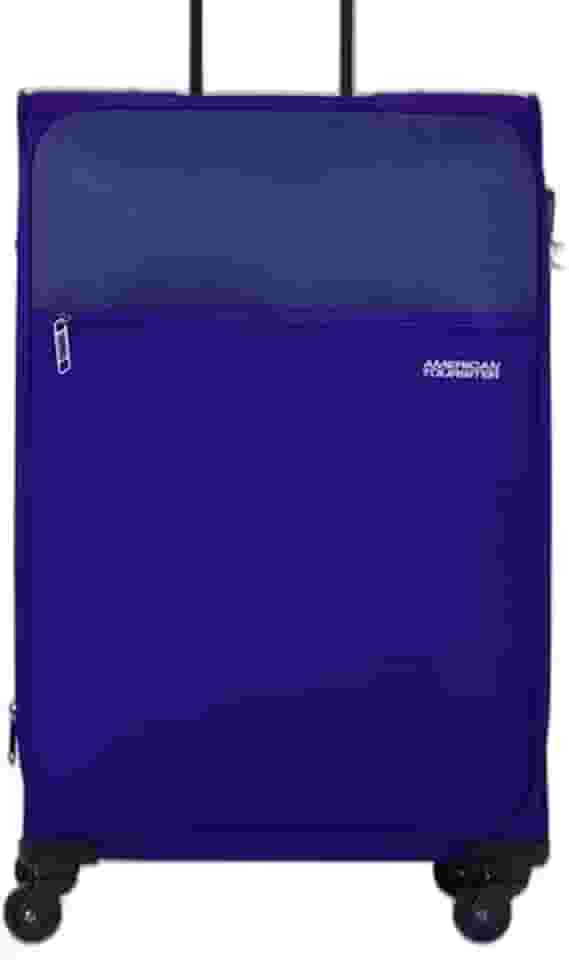 Mala de Viagem Frankfurt Azul Média Expansível
