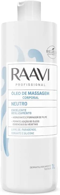 Raavi Óleo De Massagem Neutro 1L