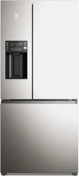 Geladeira Electrolux Multidoor Efficient Com Autosense, Inverter e Dispenser de Água e Gelo 540 l Inox Look (IM8IS) 127V