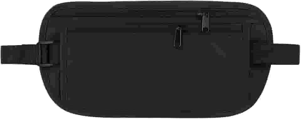 Doleira Pochete de Viagem Antifurto Porta Dinheiro e Documentos Discreta Ajustavel Resistente a Agua 13x25cm Unissex