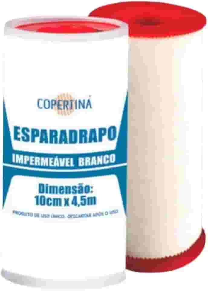 Esparadrapo Impermeável Branco 10cm x 4,5cm COPERTINA