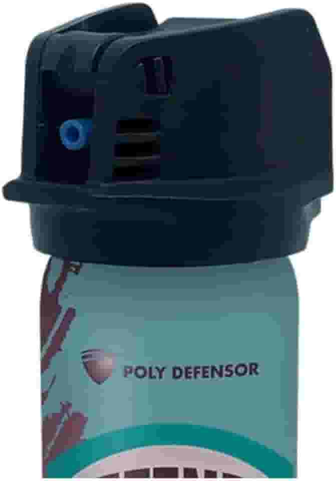 Defende Ela Spray de Defesa Pessoal, Verde, 50g, Sistema Flip-Top, Alcance 2,5m, Névoa com Extratos Vegetais, para Proteção Feminina