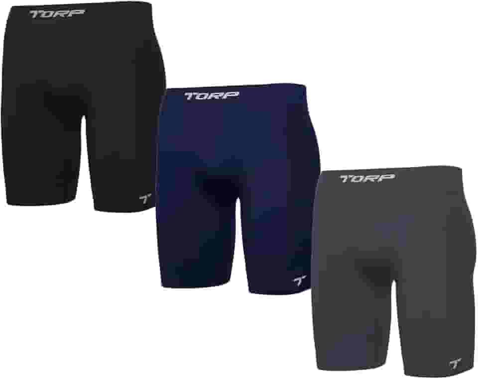 Kit 3 bermudas térmica sem costura alta compressão corrida academia