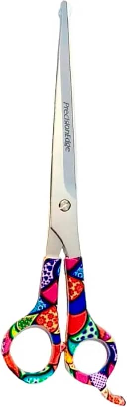 Tesoura de Tosa Curva 6.5 Mosaico Pet shop PrecisionEdge