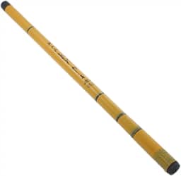 XMHF Vara de pesca para viagem, 6 seções, haste telescópica, vara de pescar retrátil, 1,7 m de comprimento