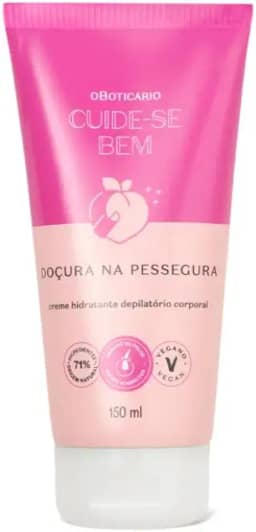 Creme Hidratante Depilatório Corporal Cuide-se Bem Doçura na Pessegura 150ml