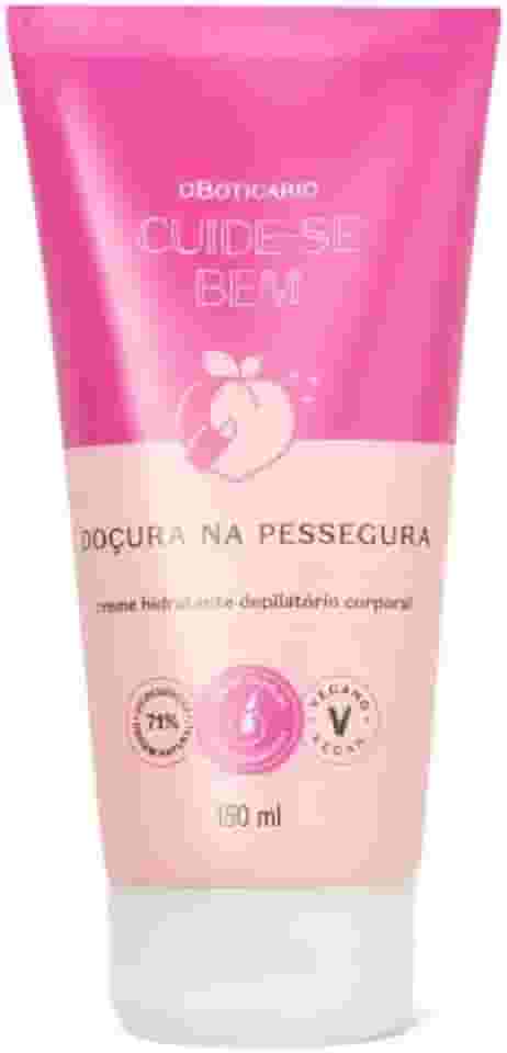Creme Hidratante Depilatório Corporal Cuide-se Bem Doçura na Pessegura 150ml