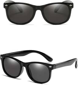 Óculos de Sol Infantil Flexíveis Polarizados - Proteção UV400 para Crianças - Conforto e Estilo