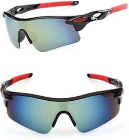 Óculos De Ciclismo Esportivo Espelhado Proteção Uv 400 Bike