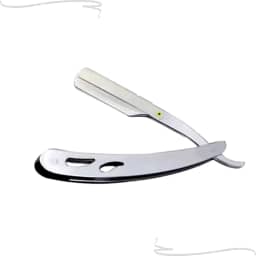 Navalhete Barbeiro Barba Barbear Profissional Aço Inox Resistente Excelente Qualidade