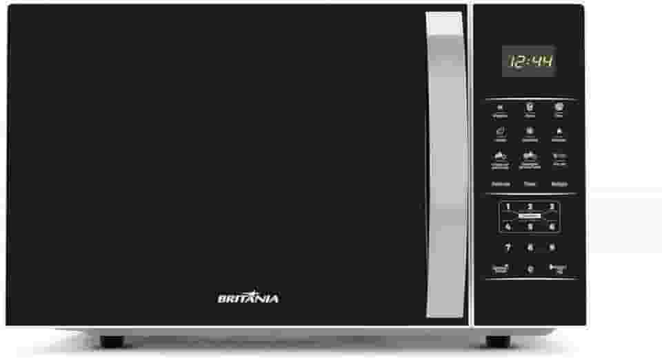 Micro-ondas Britânia BMO38 33 Litros, Limpa Fácil, 1400W, 110V, Preto