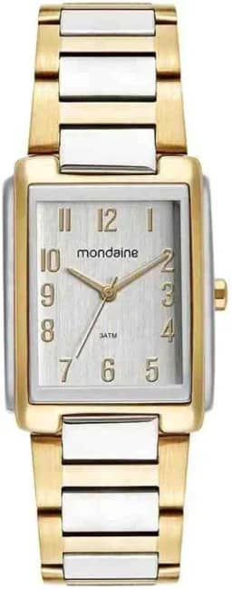 Relógio Mondaine Vintage Prata/Dourado Feminino 32520LPMVBE3