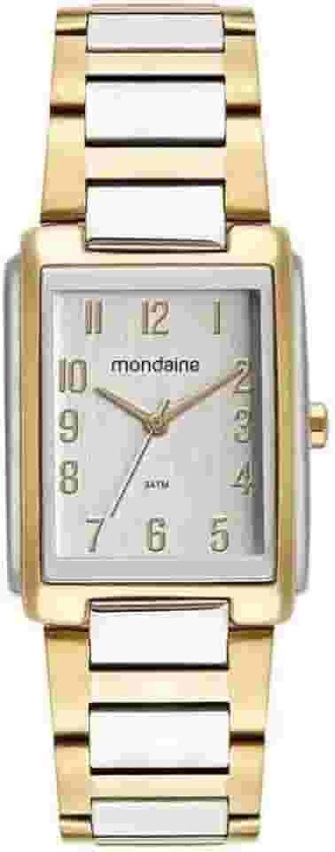 Relógio Mondaine Vintage Prata/Dourado Feminino 32520LPMVBE3
